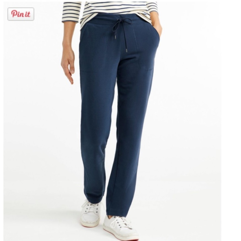 LL Bean S Med Tall Women's Ultrasoft Sweats, Straight-Leg Like New